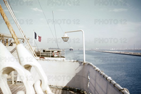 Traversée du Canal de Suez, 1958