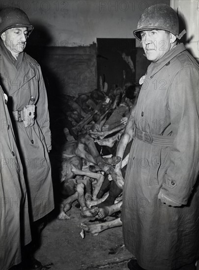 U.S Congressmen visit Concentration Camp in Dachau (May 3, 1945)