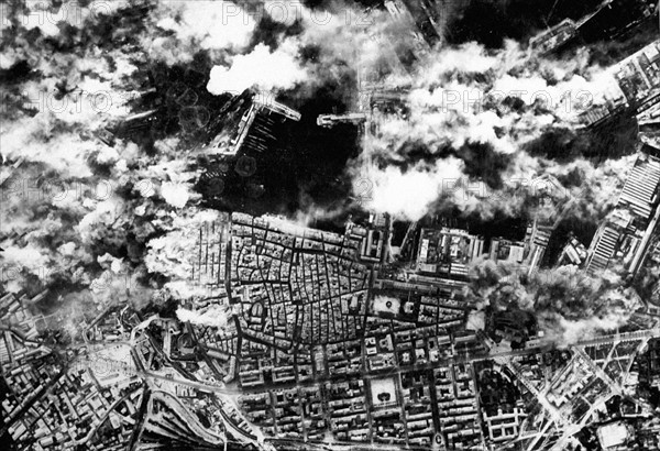 Toulon harbor  (France) bombing (November 24,1943)