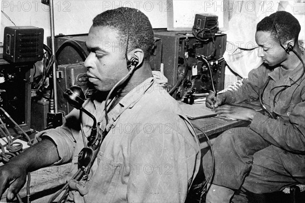 U.S Blacks troops in France (Summer 1944)