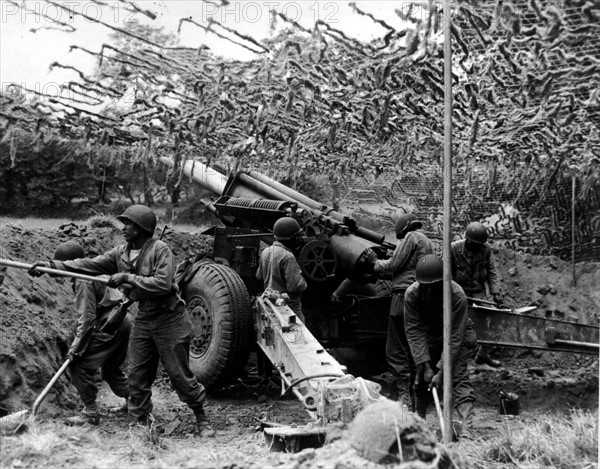 Soldats noirs américains en France (été 1944)