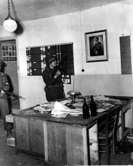 Former German Headquarters in Normandy (June 1944)