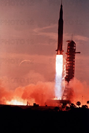 Apollo 8 lift off (December 21, 1968)