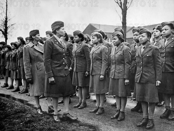 Black WACs in England (February 1945)