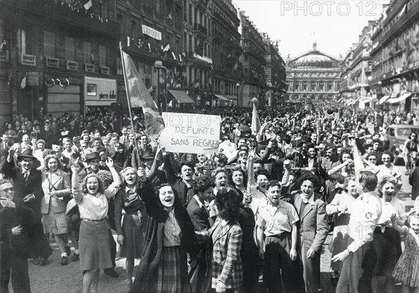 Victory Day in Paris (May 8, 1945)