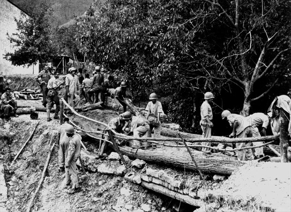 Troupes brésiliennes en Italie, automne 1944