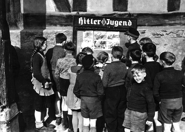 German youth in occupied town, March 23, 1945