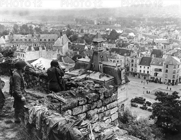 Chateau-Thierry, liberated  August 29, 1944