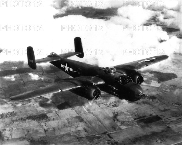 Bombardier américain B-25 / H Mitchell. (1944)