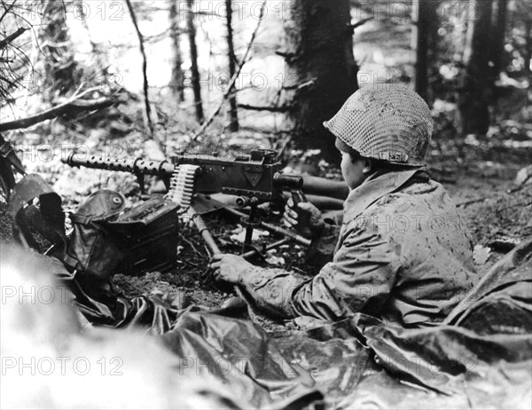 American soldiers of Japanese descent fight in France, Autumn 1944