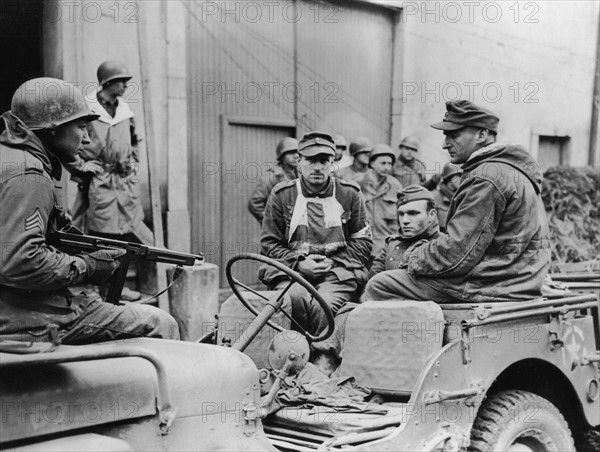 Germans captured  in Eastern France, February 1945