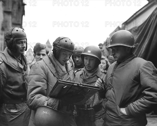 Jonction entre Américains et Français à Rouffach
(Février 1945)