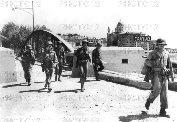 American engineers in St Raphael (France) August 1944