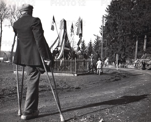 Celebration at Couthenans, November 18, 1944