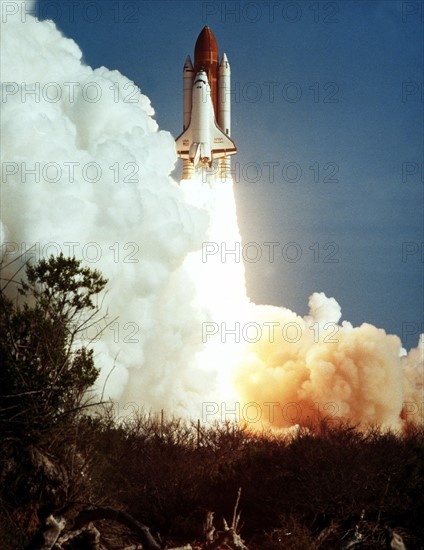 Space Shuttle Orbiter Discovery lifted off  August 30, 1984.