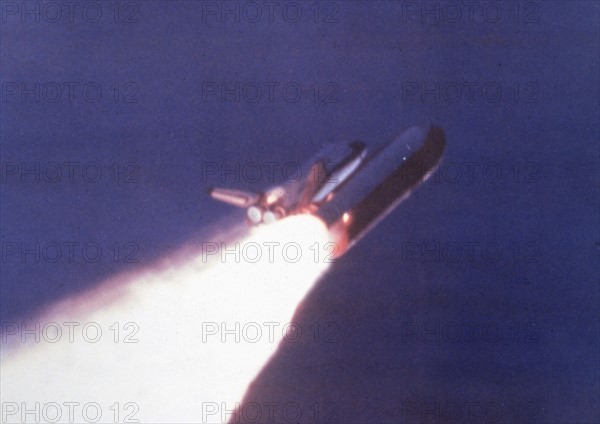 Explosion of space shuttle Challenger (January 28, 1986)