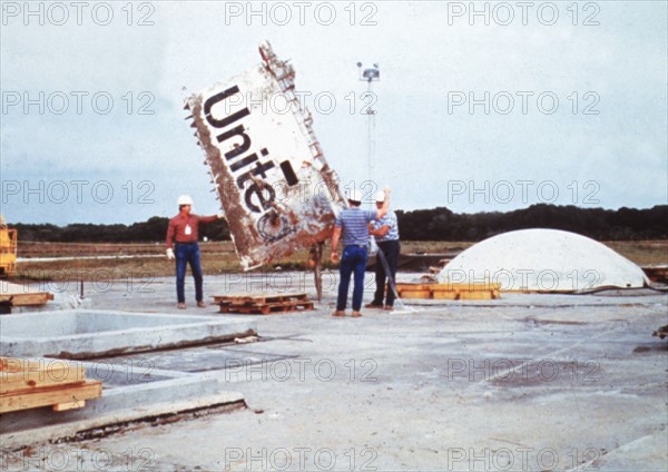 Explosion of space shuttle Challenger (January 28, 1986)