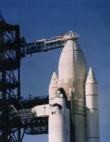 Upper part of the Space Shuttle Vehicle