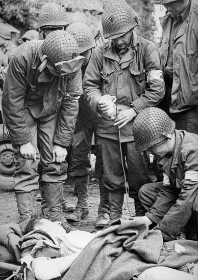 Battle of the Cotentin, near Cherboug (1944)