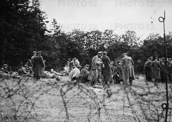 Officiers et soldats allemands faits prisonniers (1944)
