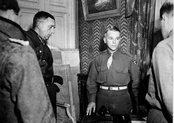 Surrender of Rear Admiral Hennecke (June 1944)