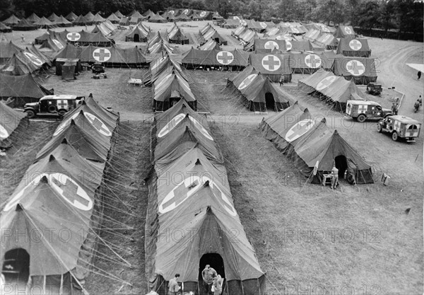 US evacuation hospital, the largest in France