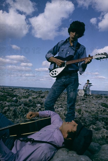 John Lennon et George Harrison