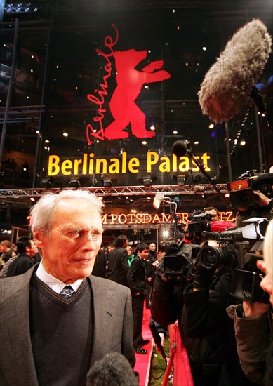 Der US-amerikanische Schauspieler und Regisseur Clint Eastwood kommt am...