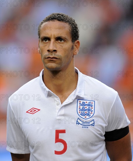 Fussball   International    Freundschaftsspiel    12.08.2009 
Niederlande - England
Rio FERDINAND (ENG), Portrait.
FOTO: Pressefoto ULMER/Lukas Coch