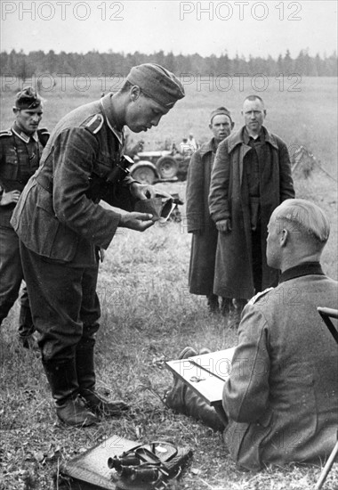 Third Reich - War prisoners at the Eastern front 1941