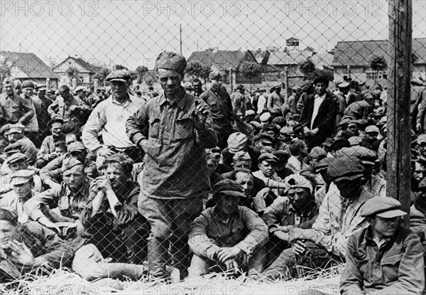 Third Reich - Prisoners of war at the Eastern front 1941