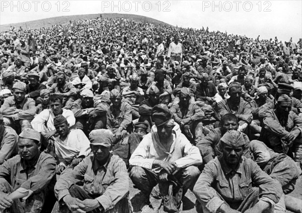 Third Reich - Prisoner camp at the Eastern front 1942