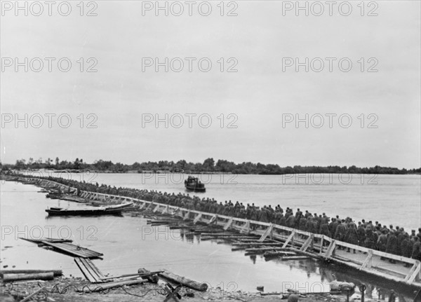 Third Reich - Prisoner convoy at the Eastern front 1941