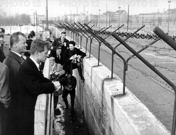 Robert F. Kennedy visits West Berlin in 1962