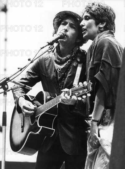 Bob Dylan und Joan Baez