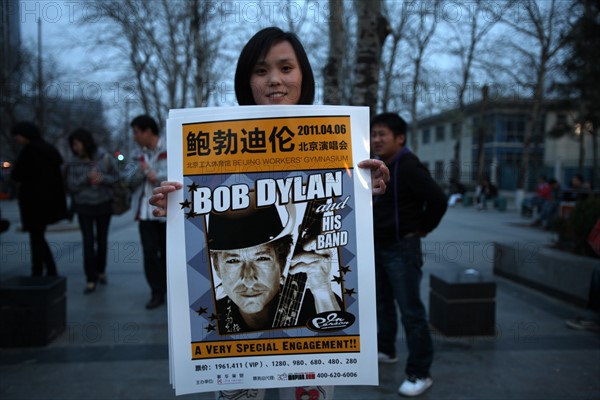 CHINA BEIJING BOB DYLAN CONCERT