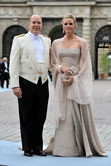 Albert II de Monaco et Charlène Wittstock