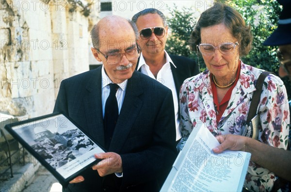 Otto von Habsburg in Jerusalem