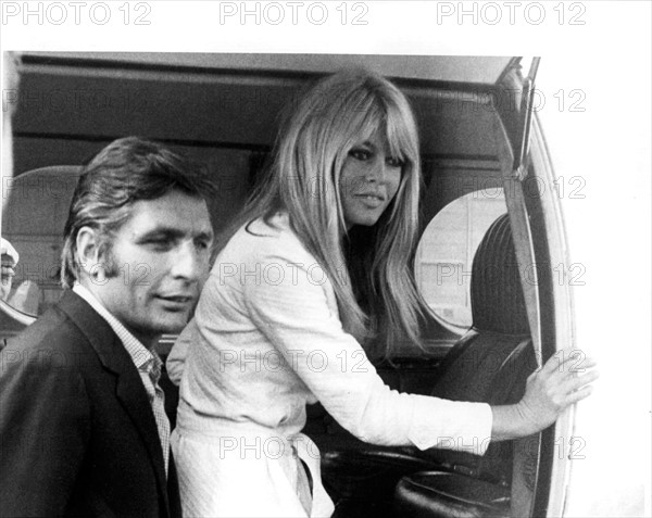 Gunter Sachs et Brigitte Bardot