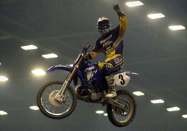 Motorrad-Supercross: Jeremy McGrath winkt