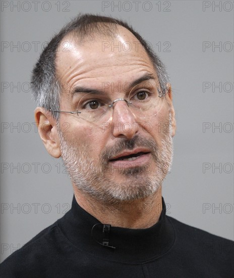 Steve Jobs, cofondateur de la société Apple