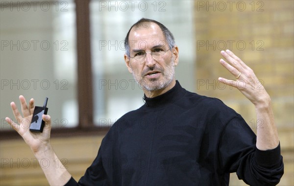 Steve Jobs, cofondateur de la société Apple