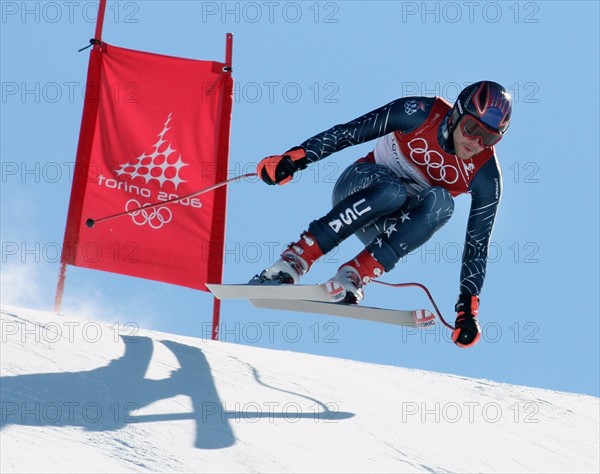 Olympia
20. Olympische Winterspiele 2006 Turin
Ski Alpin Herren Abfahrt
Bode Miller (USA)
FOTO : Pressefoto ULMER / Markus Ulmer
