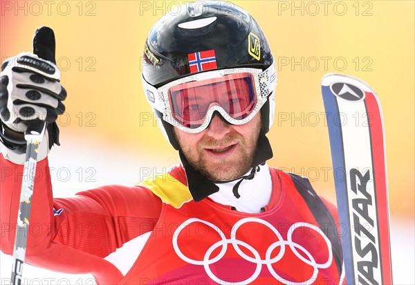 Olympia
20. Olympische Winterspiele 2006 Turin
Super G Herren 18.02.2006
Kjetil Andre Aamodt (NOR) zufrieden im Ziel
FOTO : Pressefoto Ulmer / Andreas Schaad