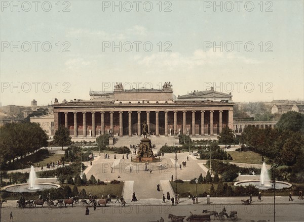 Historical Berlin - Altes Museum 1895