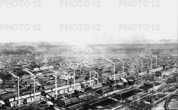 Leuna plant near Merseburg in the 1920s