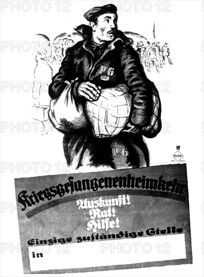 Advice poster for homecomers from captivity