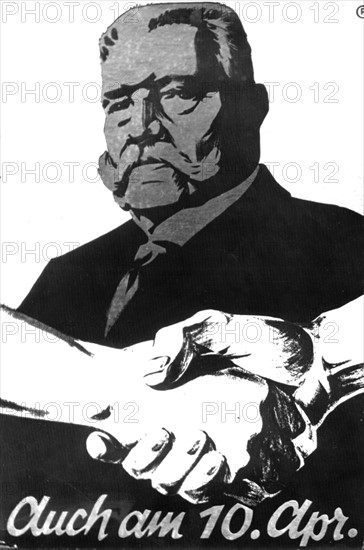 Poster for Reichstag election 1932