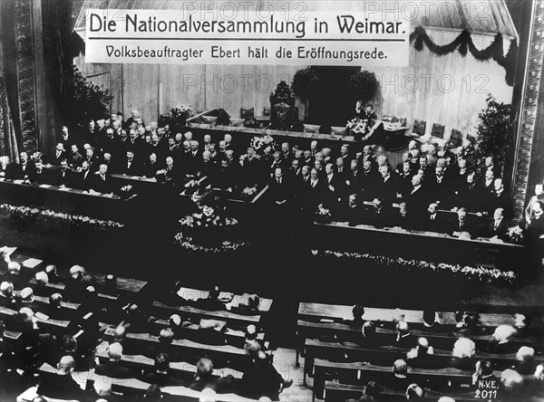 National Assembly in Weimar