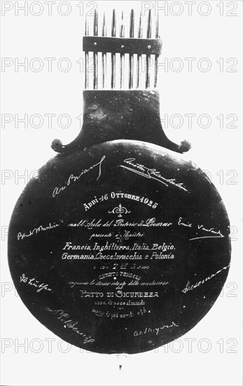 Locarno Treaties - Clock
